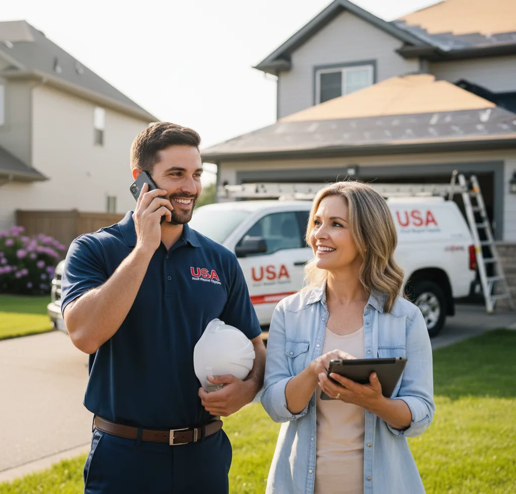 USA Roof Repair Experts customer support in Pensacola